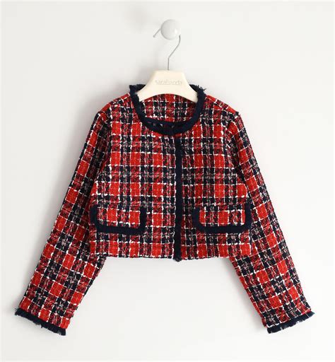 giacca modello chanel bambina